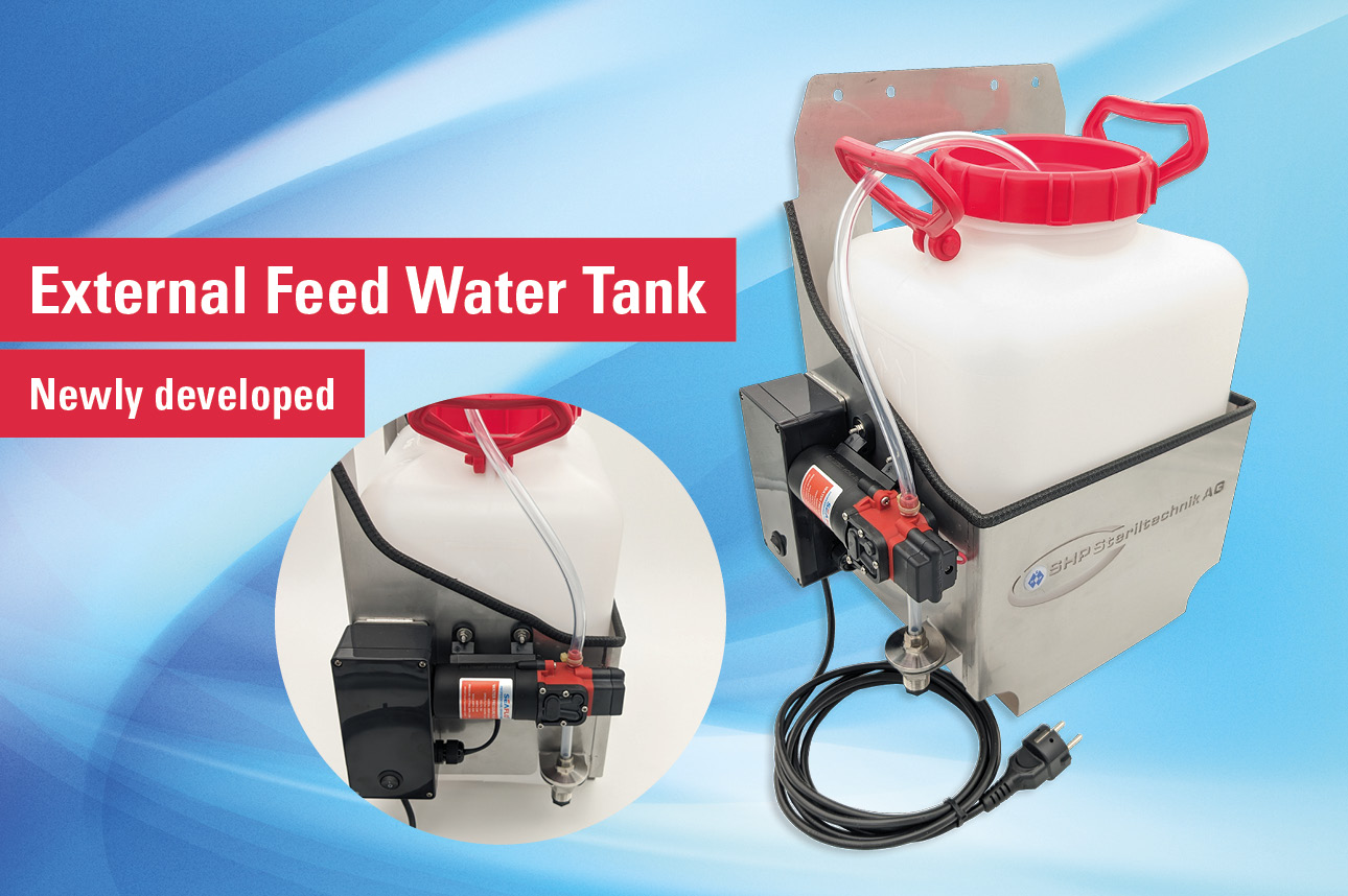 External VE water tank